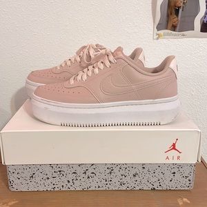 Nike pink Air Force 1s from StockX